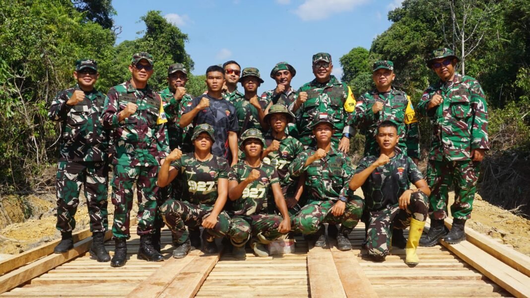 Kunjungan Brigjen TNI Aldrin Ali Bahasoan untuk Tinjau TMMD Ke-129