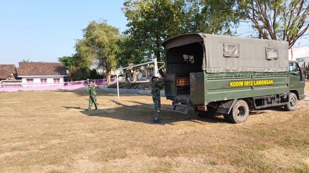 Upacara Penutupan TMMD 129, Kodim 0812/Lamongan Siapkan Segalanya