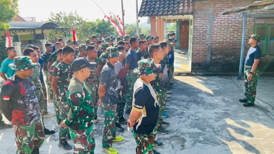 Pengabdian Sukarela: Danton Satgas TMMD 129 Pimpin Apel Sebelum Penutupan