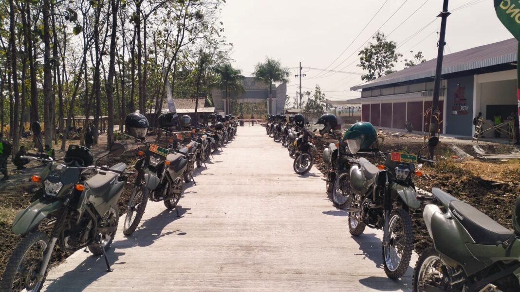 Motor Dinas TNI AD Siap Dampingi Pejabat untuk Tinjau Pembangunan TMMD