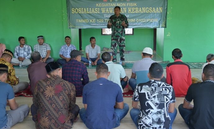 Peran Penting TMMD Ke-129 dalam Membangun Wawasan Kebangsaan