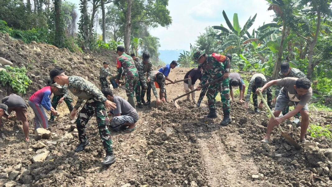 Momen Haru H-1 Penutupan TMMD ke-129 di Liang Bunyu