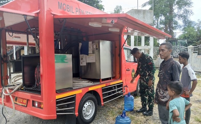 Air Minum Cukup dan Gratis, Warga Pidie Bersyukur