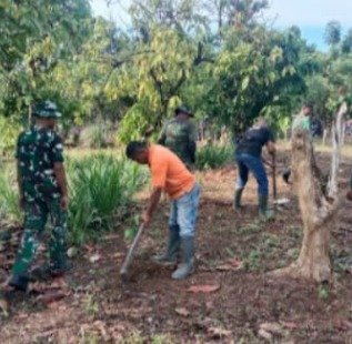 Kesinambungan Pembangunan dan Lingkungan dalam TMMD Ke-129 di Lhok Panah