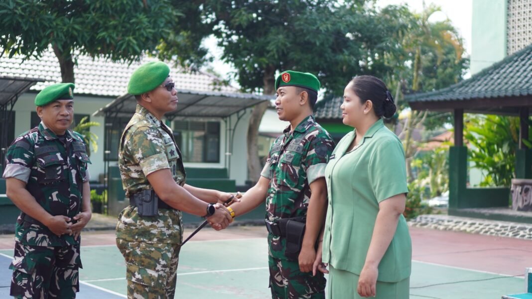 Letda Cku I Gede Suardika Resmi Menjadi Anggota Kodim Klungkung