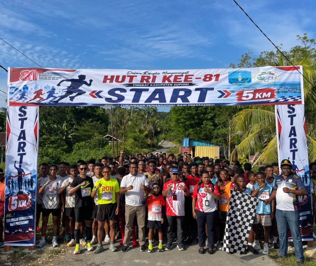 Kegiatan Lomba Lari 5K: Satu Suara Rayakan Kemerdekaan