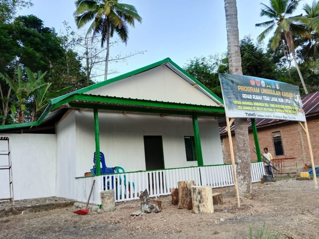 Keberhasilan Renovasi Rumah Tidak Layak Huni di TMMD Ke-129