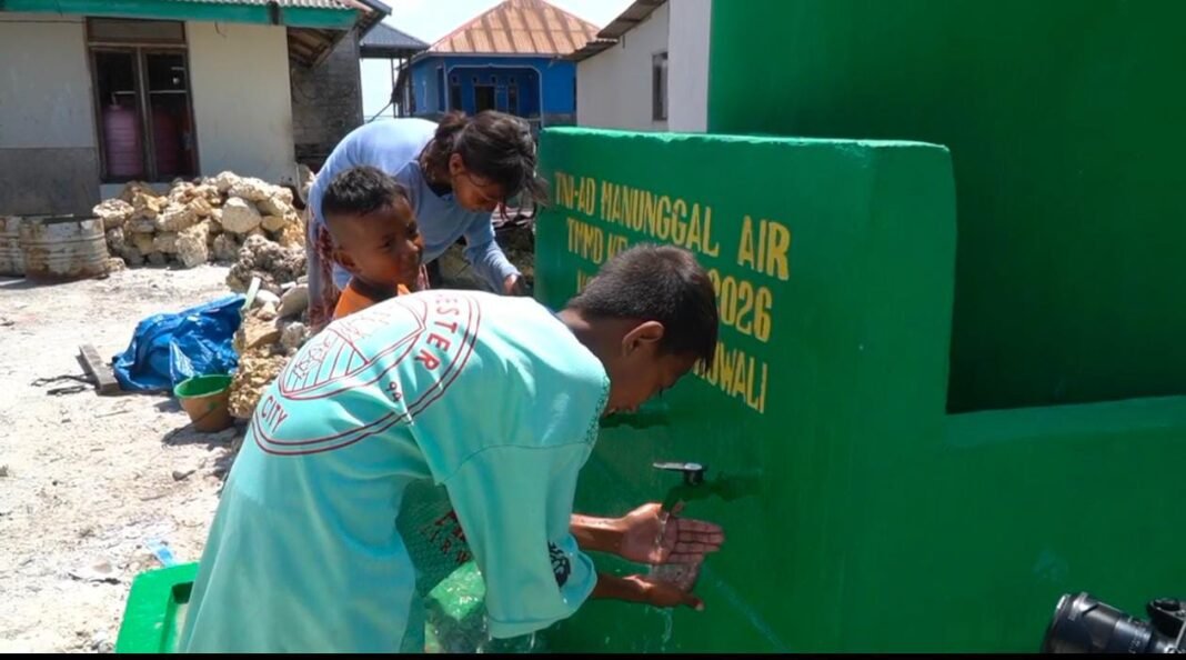 Manfaat Besar dari TMMD: Air Bersih untuk Desa Umbele