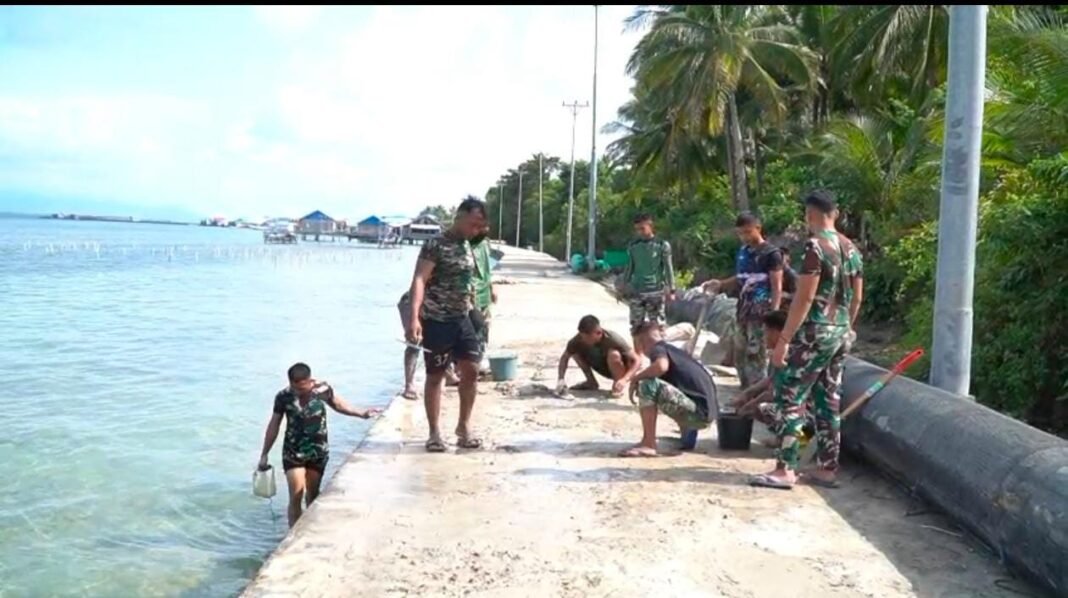 Pekerjaan Jalan Umbele-Polewali oleh Satgas TMMD Setelah Penyelesaian Utama