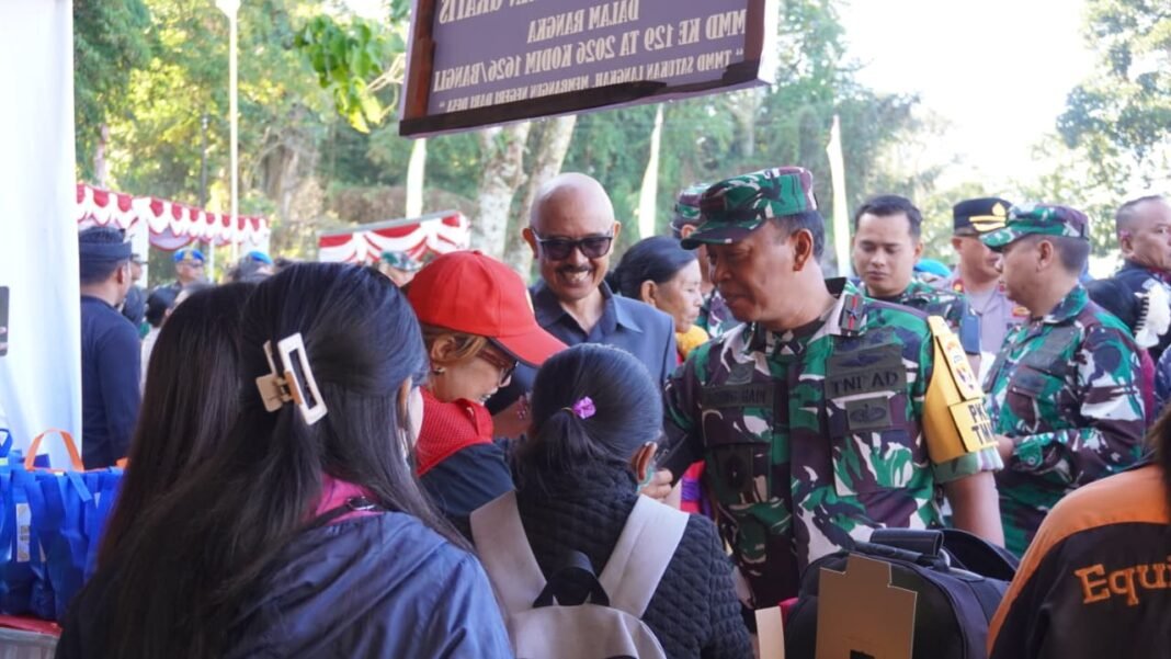 Kesehatan Warga Diperhatikan dalam Penutupan TMMD Ke-129 di Bangli
