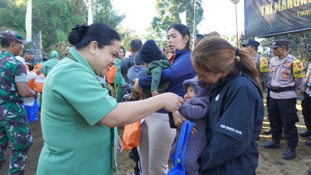 Penutupan TMMD Ke-129, 65 Paket Nutrisi Diberikan di Bangli