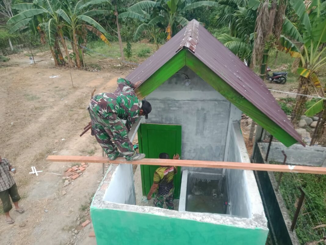 H-1 Menuju Penutupan TMMD ke-129, Satgas Pertahankan Semangat Finishing Lima MCK