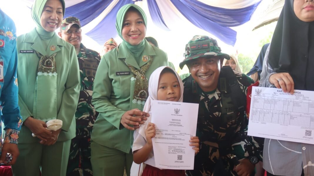 Layanan Kependudukan di TMMD: Mudahkan Proses Administrasi Warga