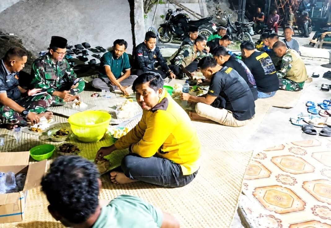 Makan Bersama Warga: Tanda Syukur atas Selesainya TMMD 129