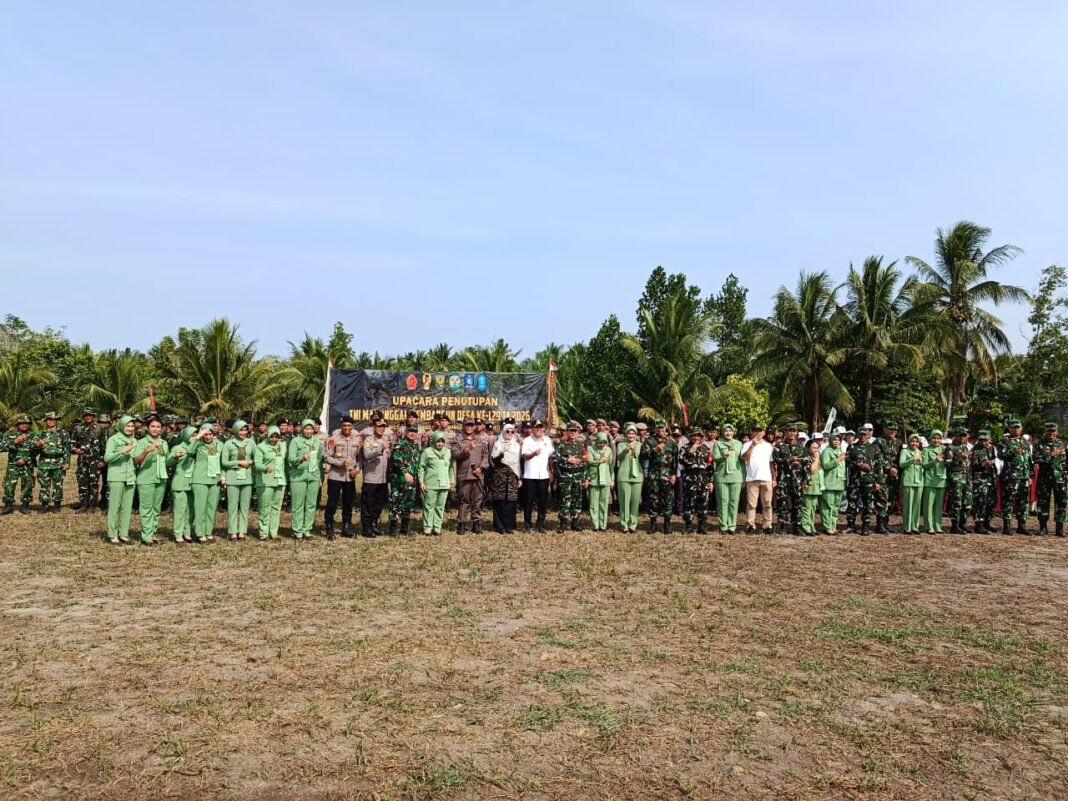 Momentum Penutupan TMMD ke-129 di Desa Deniang, Sinergi untuk Kemajuan Bersama