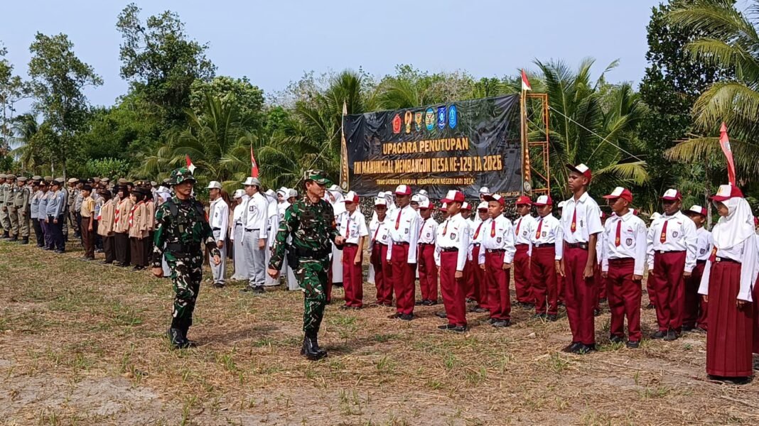 Kemanunggalan TNI dan Warga, TMMD ke-129 di Deniang Berakhir