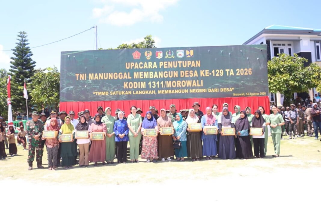 Momentum Kebersamaan TNI dan Masyarakat di TMMD Ke-129
