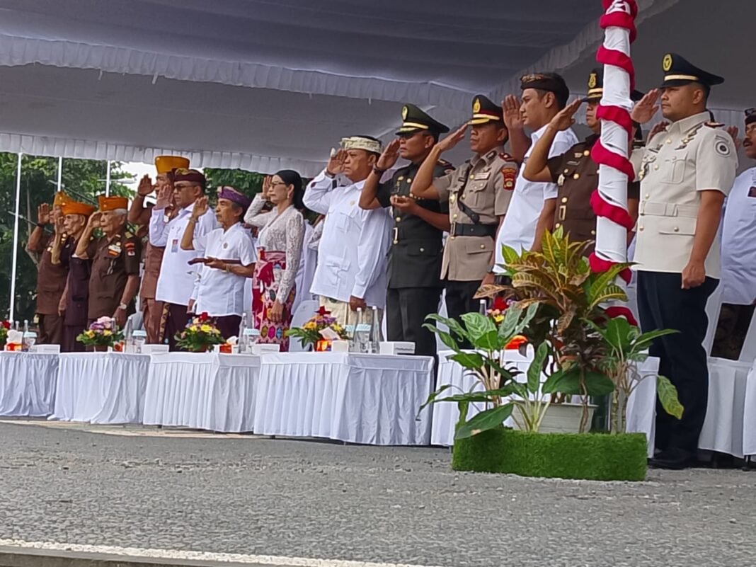 Semangat Harmoni pada HUT ke-68 Provinsi Bali, Dandim Sidik Pramono Mengajak Berjuang Bersama