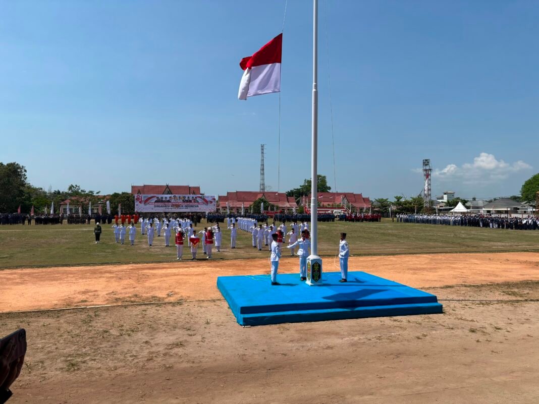 Peringatan HUT Ke-81 Kemerdekaan RI: Dandim 1015/Sampit Tunjukkan Kebersamaan di Kotawaringin Timur