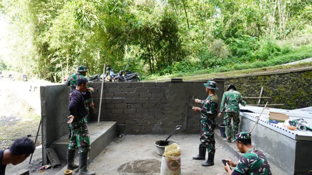Warga Bangli Segera Nikmati Sarana Air Bersih, Proyek TMMD Selesai Dikerjakan
