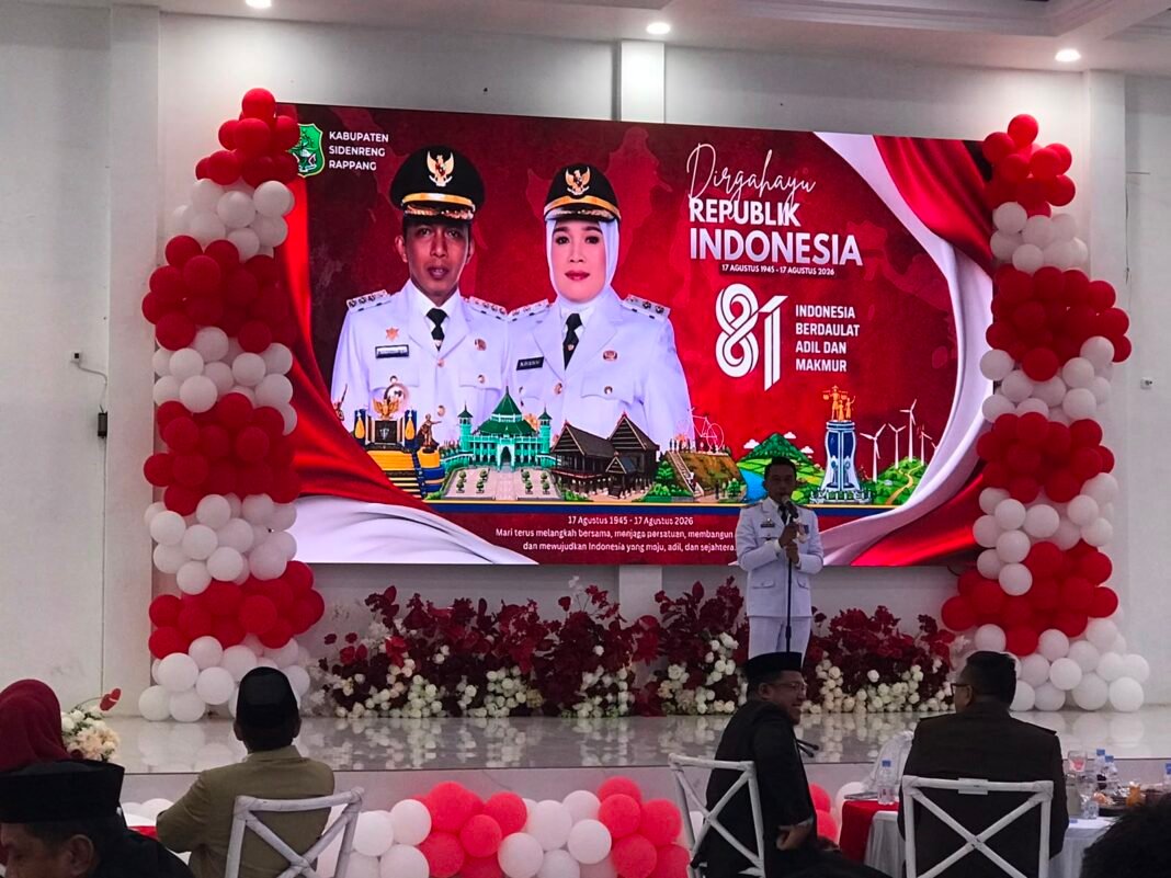 Acara Pembubaran Paskibraka Kabupaten Sidrap Tahap 2026