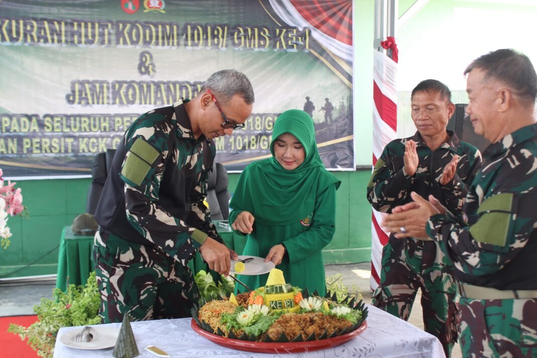 Pentingnya Jam Komandan untuk Membangun Komunikasi di Kodim 1018/Gms