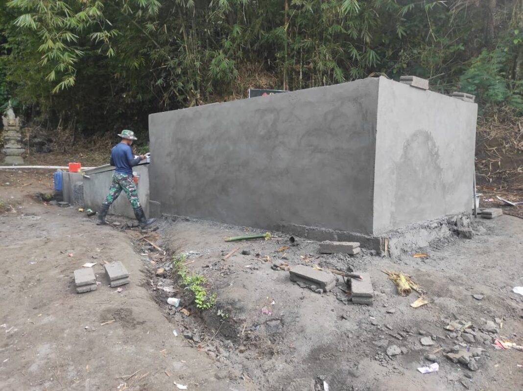 Keberlanjutan Program TNI Manunggal Air Melalui Bak Mandi di Bangli