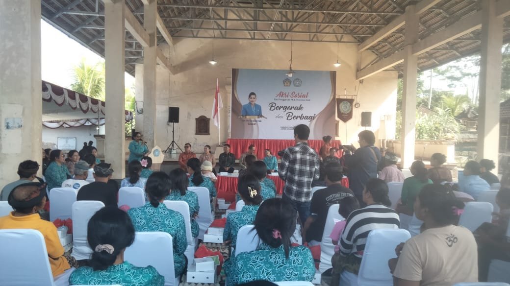 Sinergi TNI dan PKK Bali dalam Kegiatan Sosial
