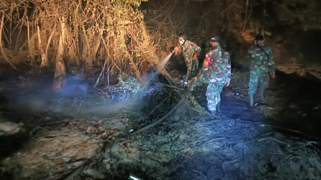 Sinergi TNI dan Masyarakat Cegah Kebakaran Hutan di Kotawaringin Timur