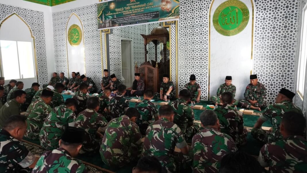 Maulid Nabi Muhammad SAW 1448 H: Komitmen Kodim 1015/Sampit Wujudkan Indonesia Maju