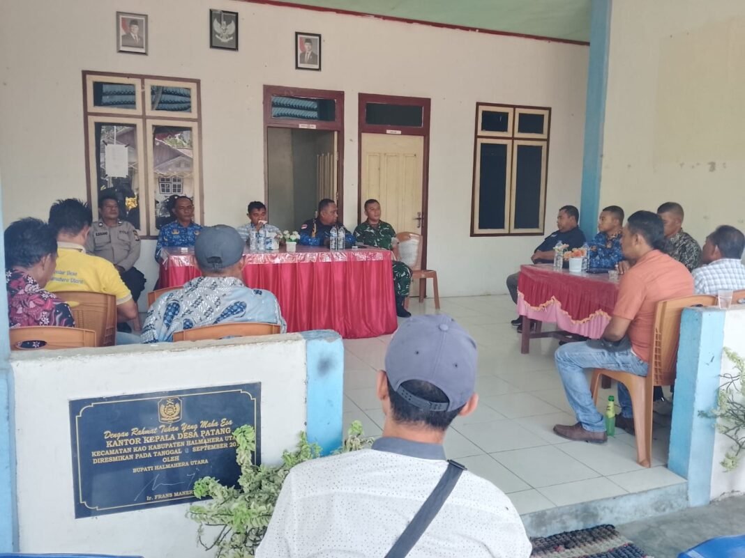 Kodim 1508/Tobelo Dorong Kesadaran Masyarakat Cegah Karhutla di Halmahera Utara