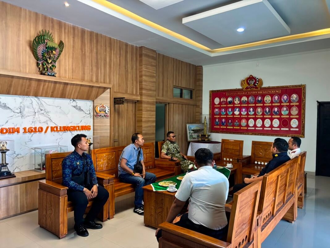 Tingkatkan Fungsi Pengamanan, Rutan Klungkung dan Kodim 1610 Pererat Kerja Sama