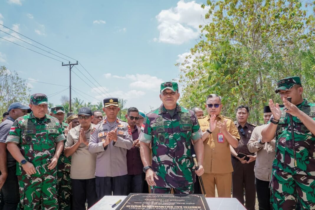 Akses Antar Desa di Pulau Buru Kini Terkoneksi Berkat Pembangunan 8 Jembatan TNI AD