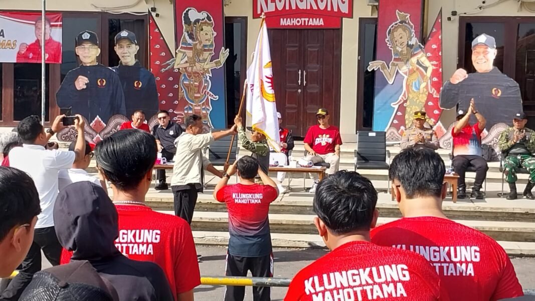 Targetkan Juara di Porprov 2027, Kontingen Klungkung Mulai Jalani Latihan Fisik Intensif Bersama Kodim