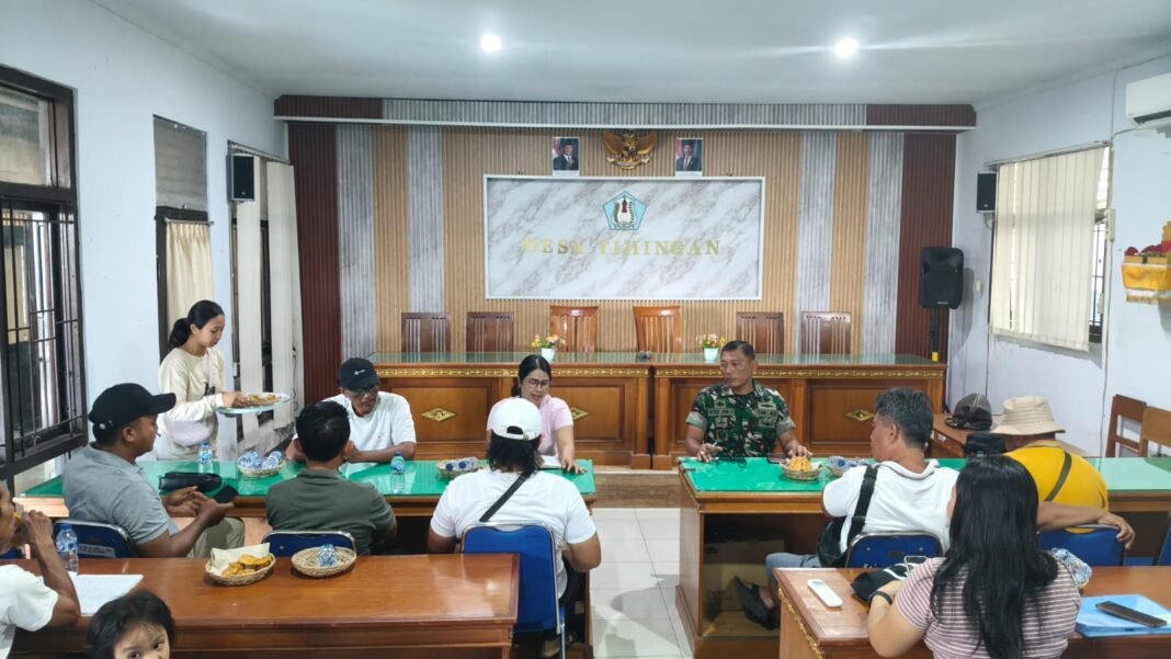 Jelang Pra-TMMD September Mendatang, Dandim Klungkung Tinjau Lokasi di Desa Tihingan