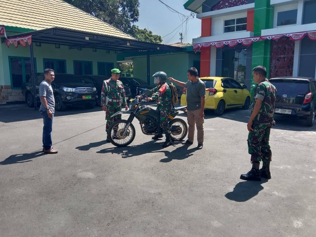 Inspeksi Kendaraan dan Helm Prajurit Kodim 1412/Kolaka