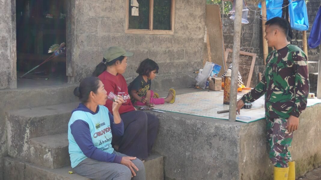 Kehangatan Relasi Satgas TMMD dan Komunitas Sekardadi Membawa Dampak Positif