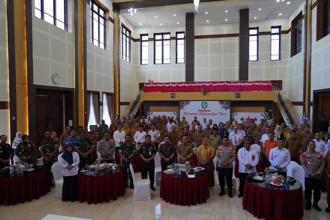 Sinergi dalam Coffee Morning Antara Kasrem 102/Pjg dan Bupati Kotim