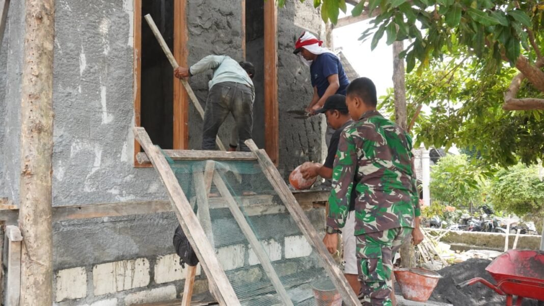 Sinergi TNI dan Masyarakat dalam TMMD ke-129 untuk Kesejahteraan di Tlemang