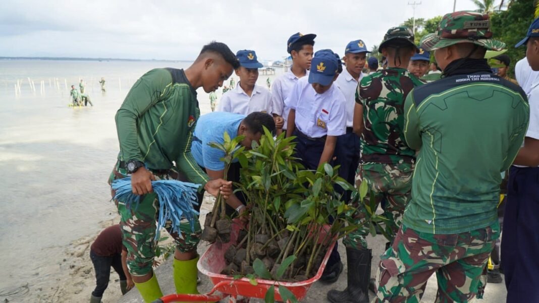 Pelestarian Lingkungan Melalui Kegiatan TMMD Ke-129 di Morowali