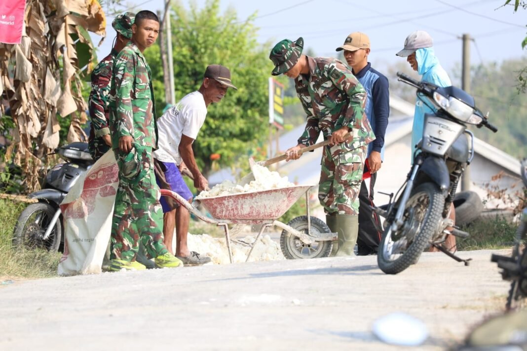 TMMD Ke-129: Sebuah Contoh Kemanunggalan TNI dan Rakyat di Desa Tlemang