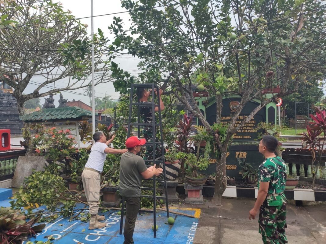 Semarak Merah Putih di Kodim Klungkung Menyongsong HUT RI