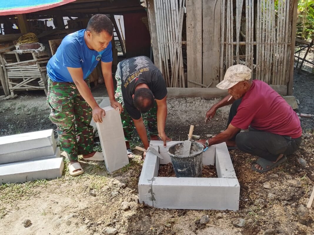 Satgas TMMD Kodim 1407/Bone: Prasasti RTLH untuk Ibu Rosnawati