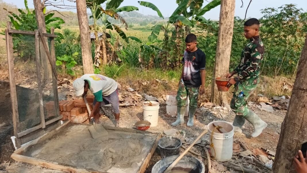 Perkuat Sektor Pertanian, Tandon Irigasi di Desa Tlemang Kembali Dikerjakan