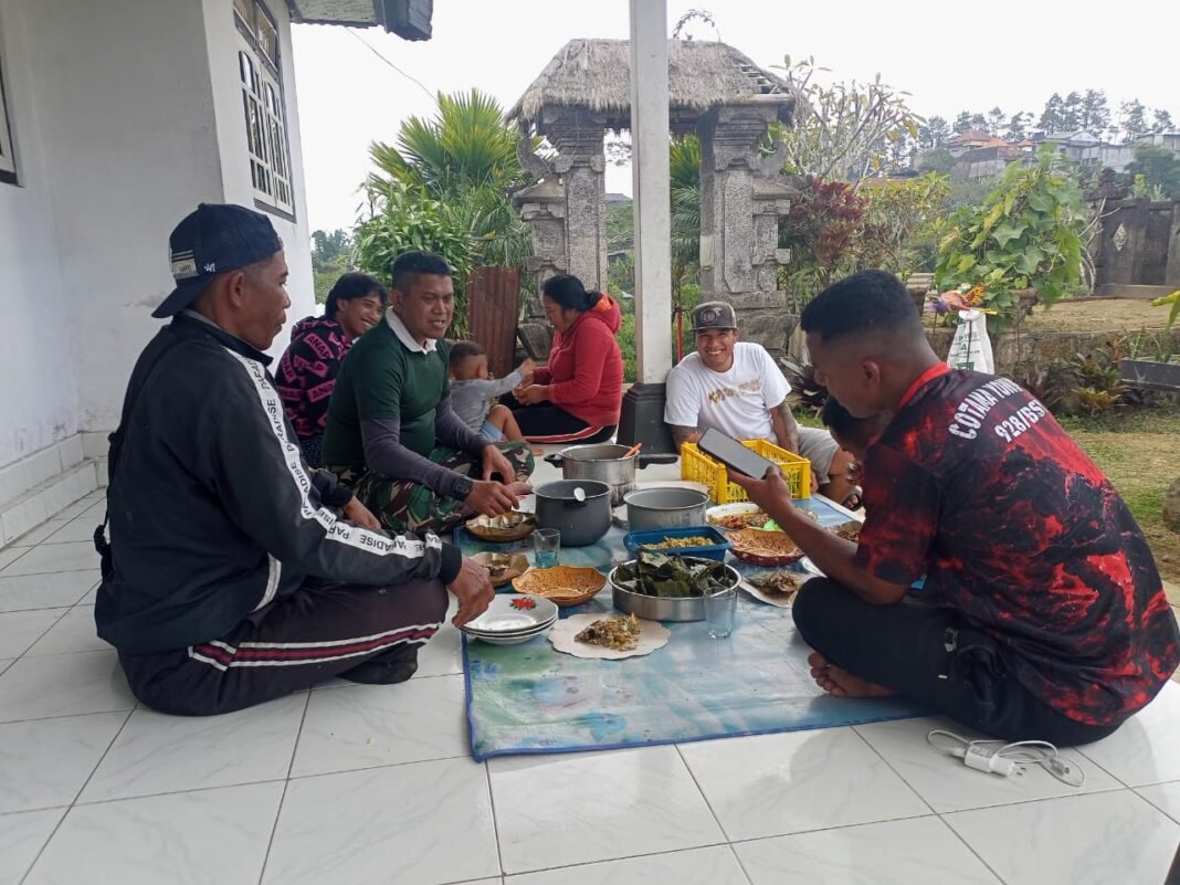Semangat Kebersamaan di TMMD Ke-129 Kodim 1626/Bangli