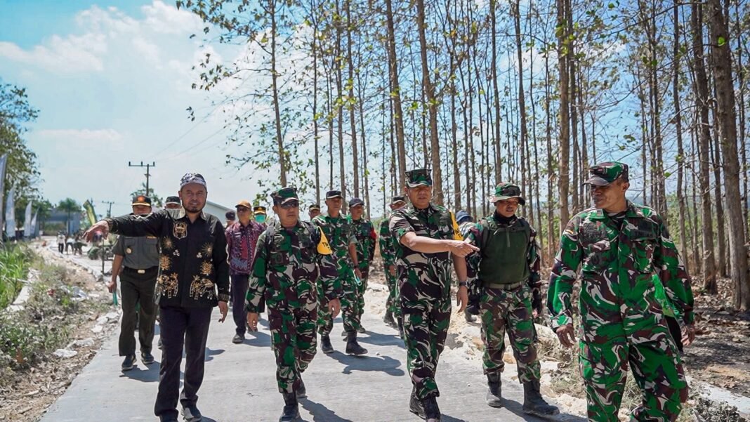 Evaluasi Proyek Jalan Rabat Beton TMMD ke-129 di Desa Tlemang