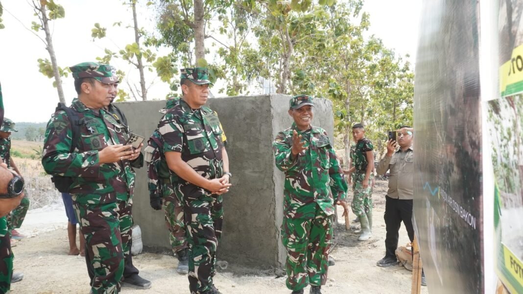 Pembangunan Tandon Air Bersih: Penjelasan dari Danramil Ngimbang