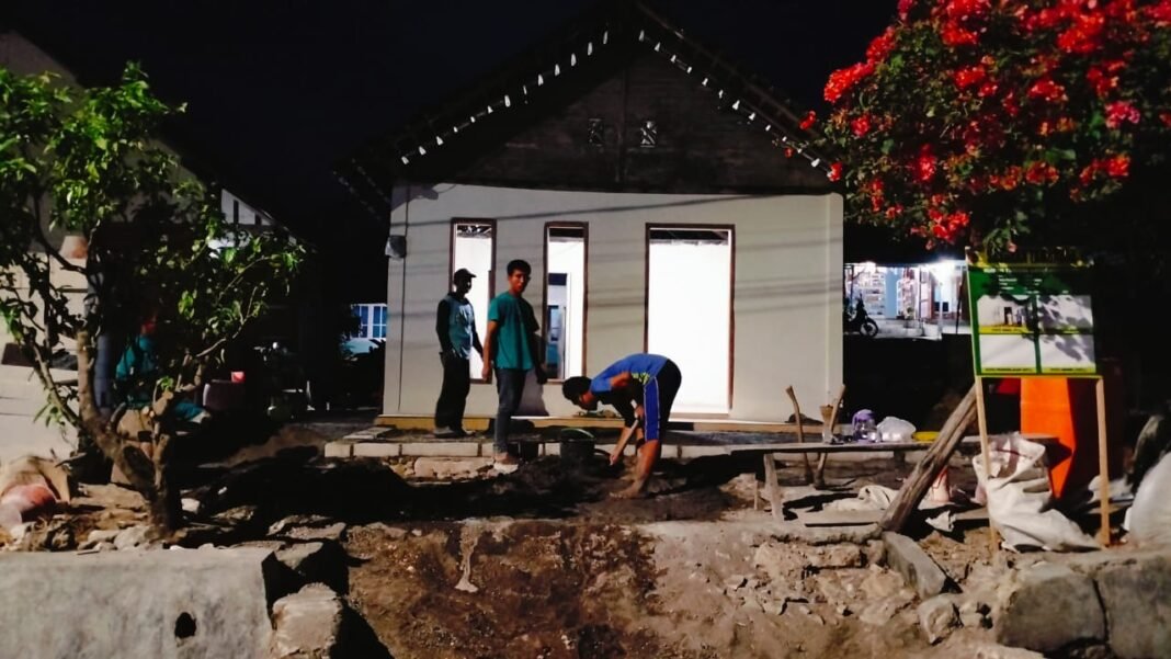 TMMD 129: Karya Bersama untuk Kenyamanan Rumah Warga Kurang Mampu