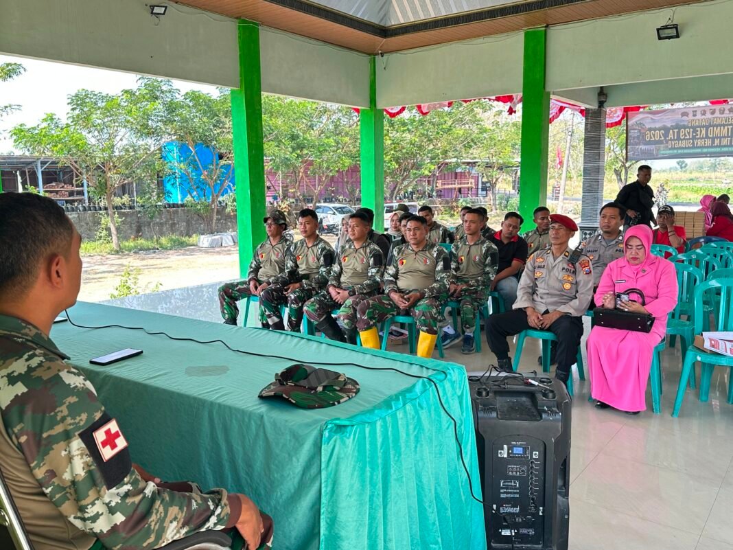 Kegiatan Sosial Donor Darah di Desa Kesongo, Sinergi TMMD dan Masyarakat