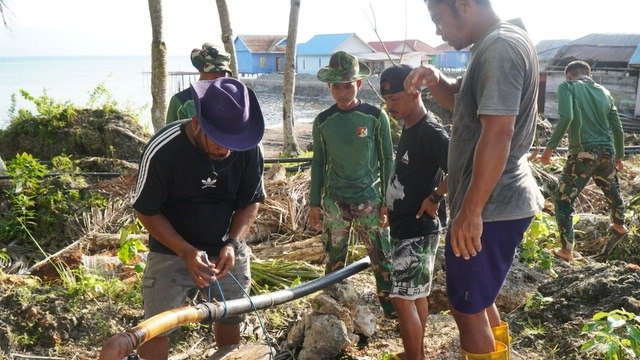 Jamaah Masjid Polewali Kini Nikmati Air Bersih yang Aman